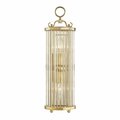 Hudson Valley 2 Light Wall sconce MDs200-AGB